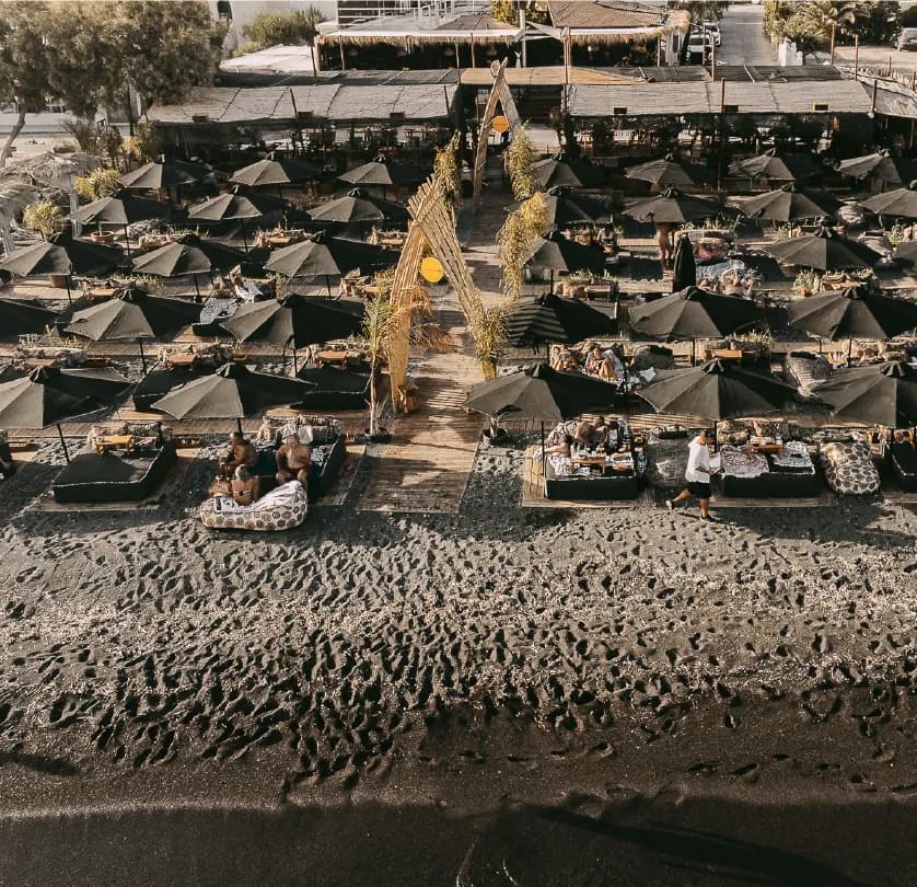 Top Must-Visit Beach Clubs In Santorini - Seaside  Santorini