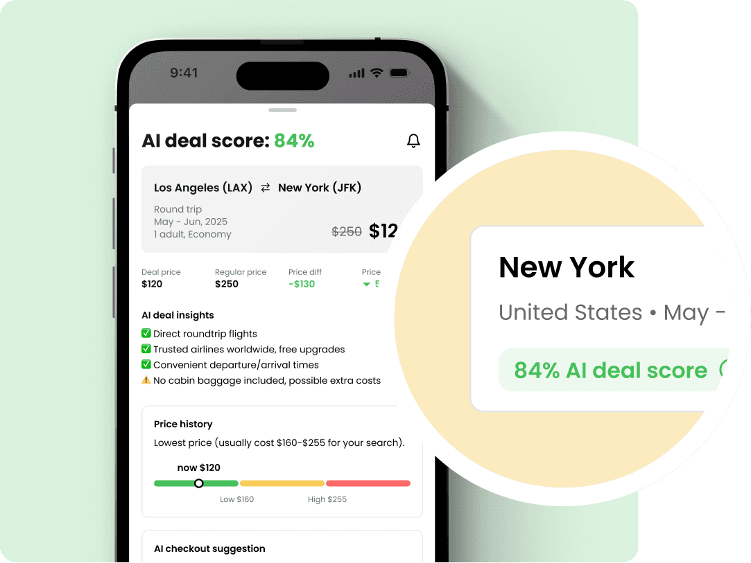 AI deal score example in app