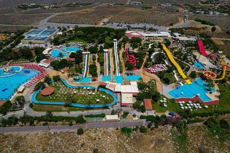 Watercity waterpark from above