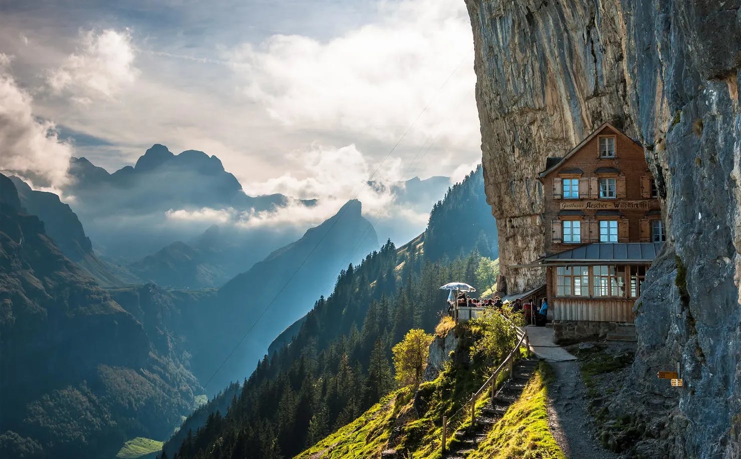 Escher Cliff Hotel in Switzerland