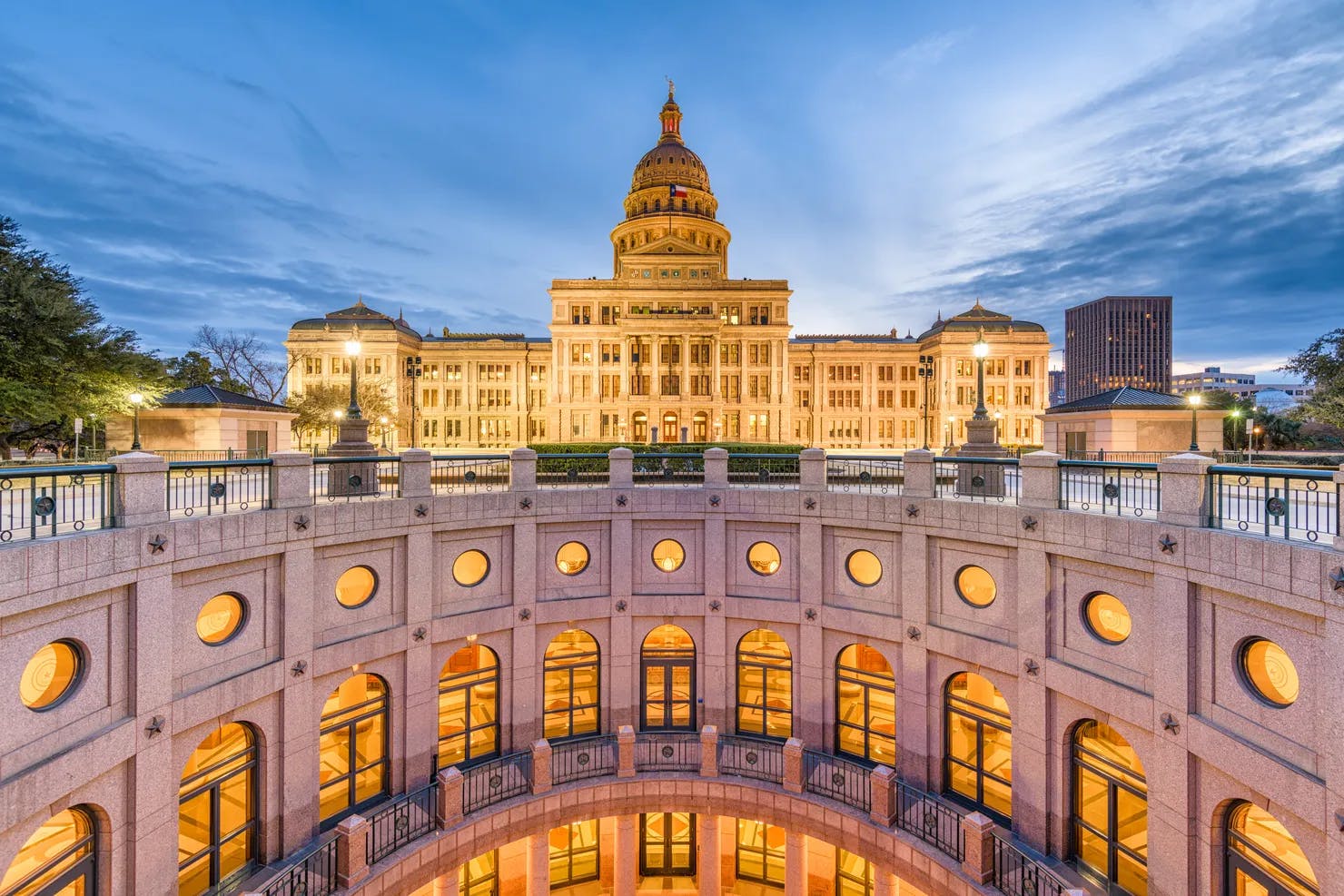 Texas Capitol in Austin, USA