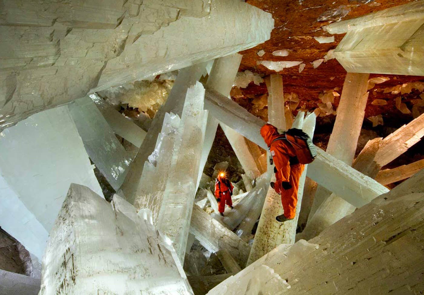 The cave of crystals Naica Mine in Mexico