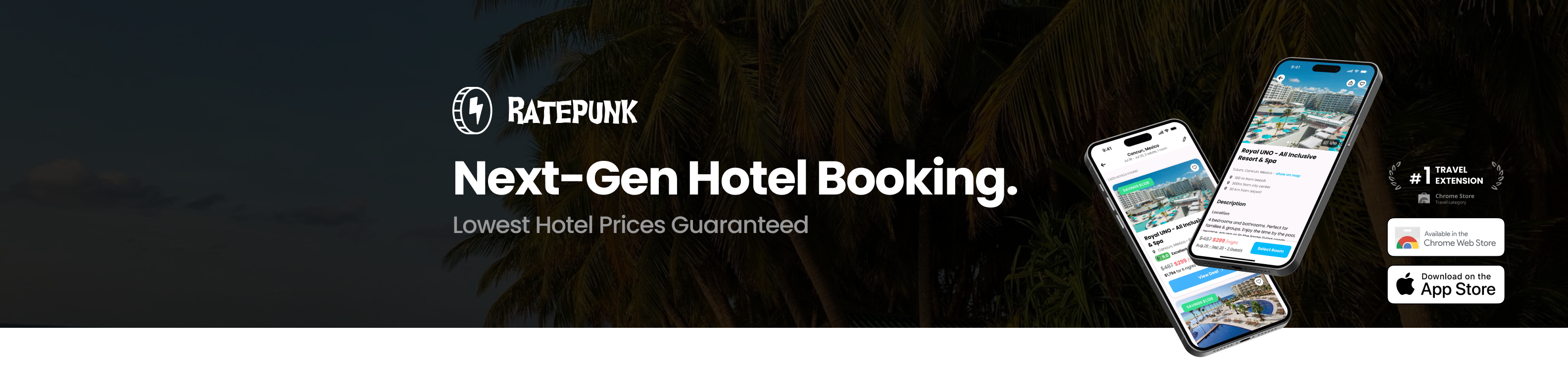 Next Gen Hotel Booking- lowest hotel prices guaranteed. book hotels with ratepunk