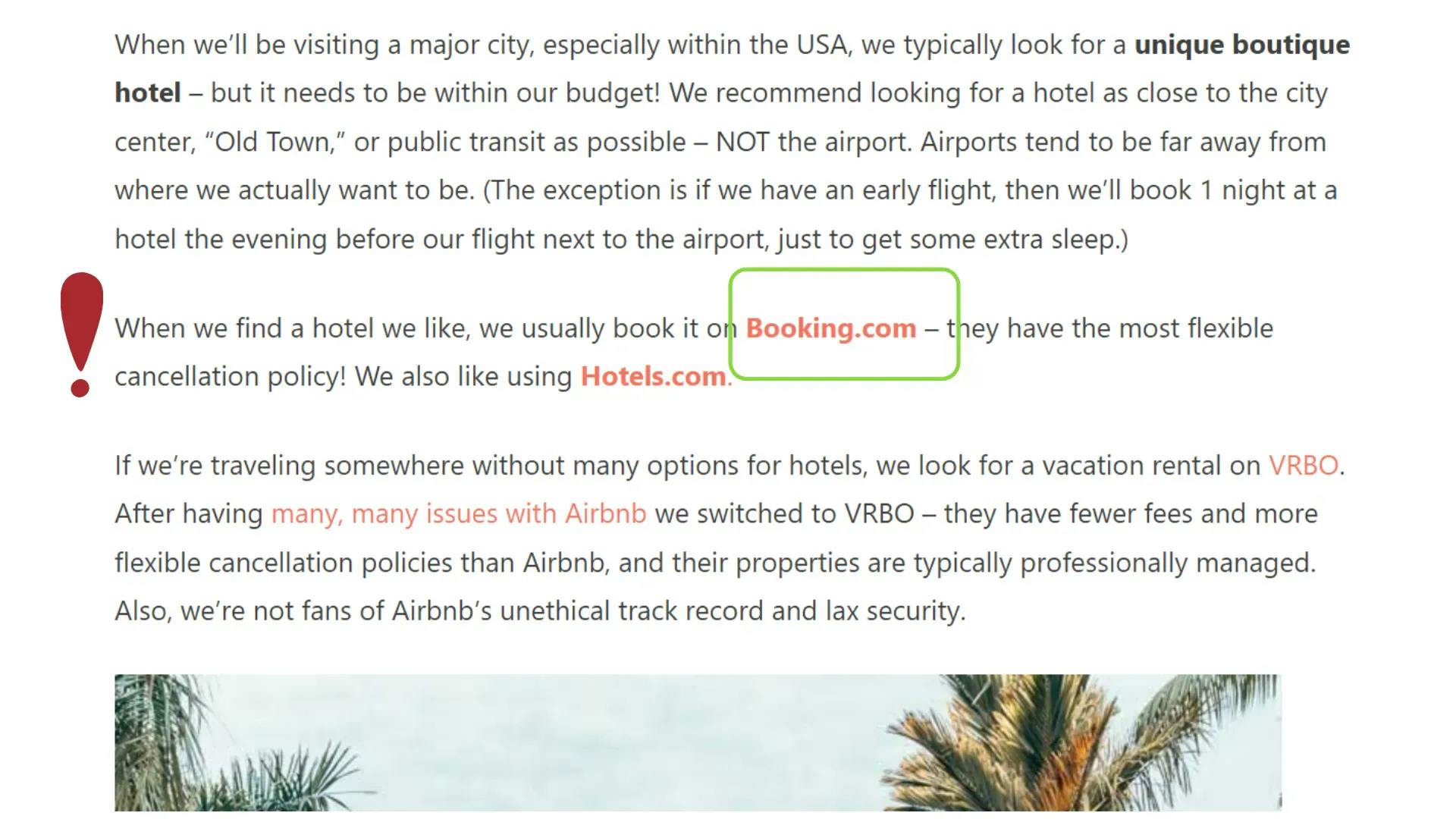 Liste der manipulativen Marketing-Tricks, mit denen Booking.com und andere Hotelbuchungsseiten ihre Kunden täuschen [mit Beispielen] - affiliate links