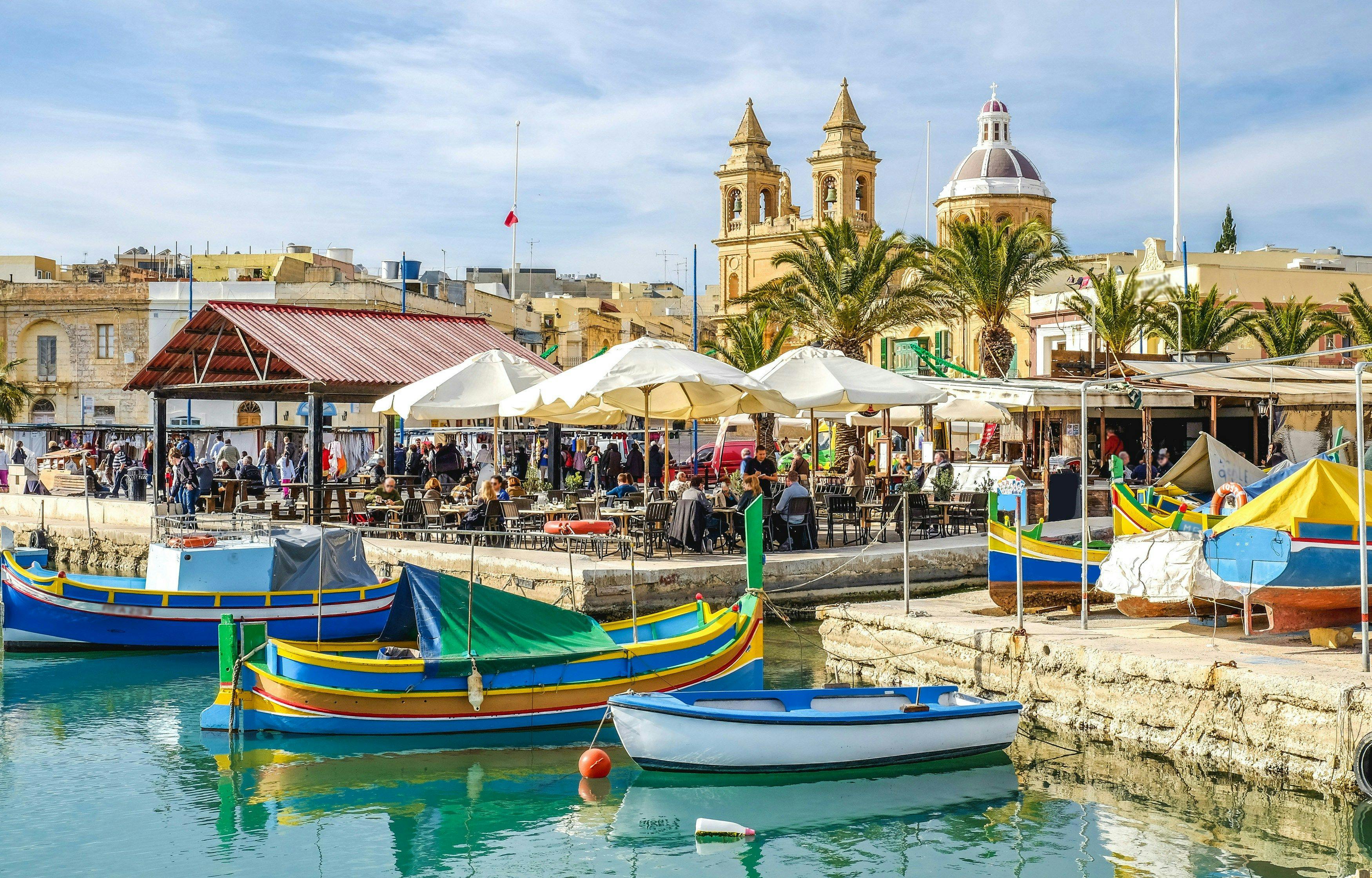 Smallest in Europe Countries: Malta, Marsaxlokk - featured by RatePunk