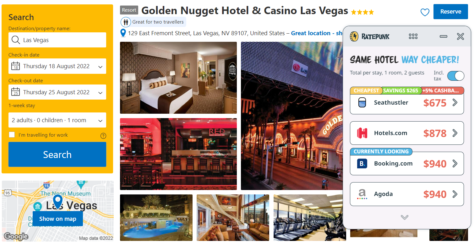 Hotel deal for Golden Nugget Hotel in Las Vegas, USA