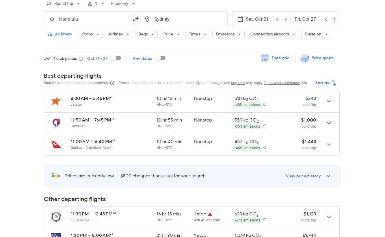 Google Flights Guidelines: How To Find Cheap Flights - RatePunk