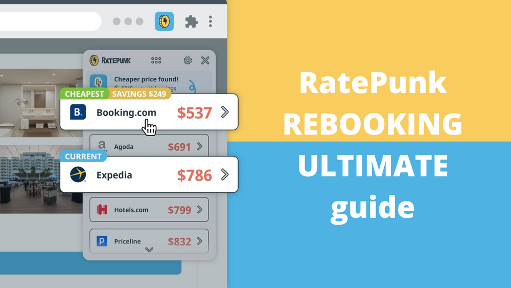 RatePunk REBOOKING: rebook your hotel if the price drops
