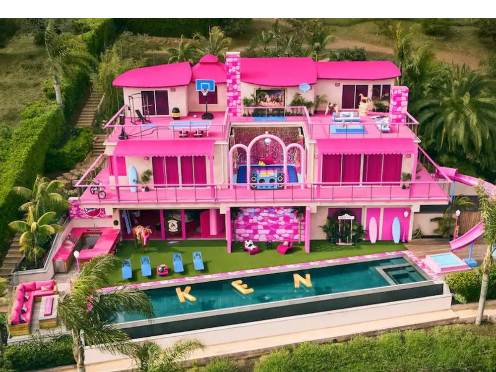 Barbie Inspired Airbnb Rentals & Hotels