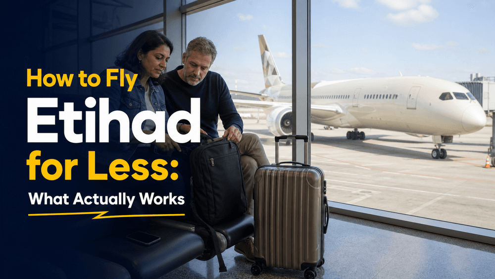 How to Fly Etihad for Less: What Actually Works