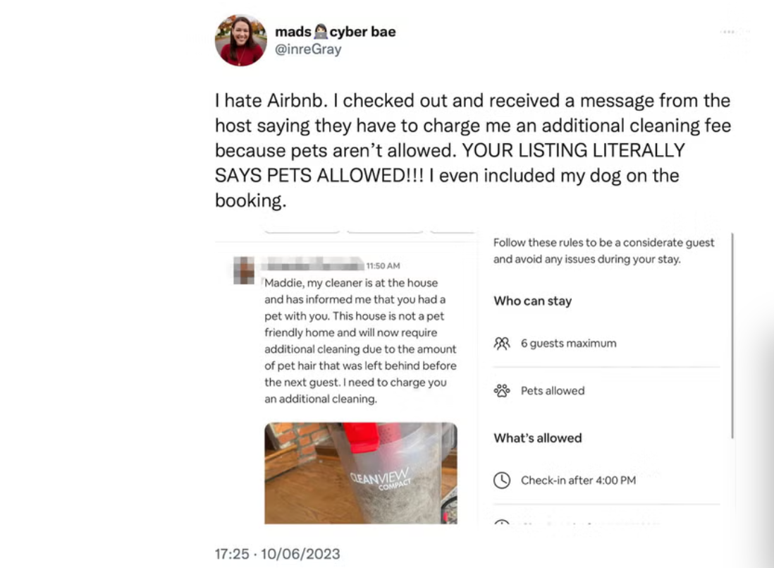worst experiences of airbnb