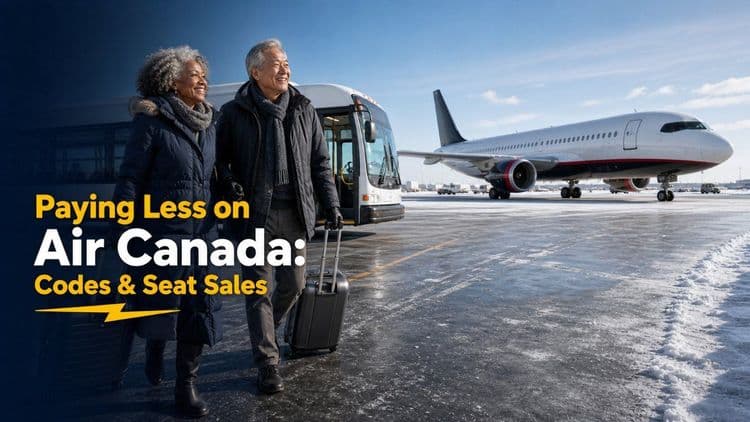 Paying Less on Air Canada: Codes & Seat Sales