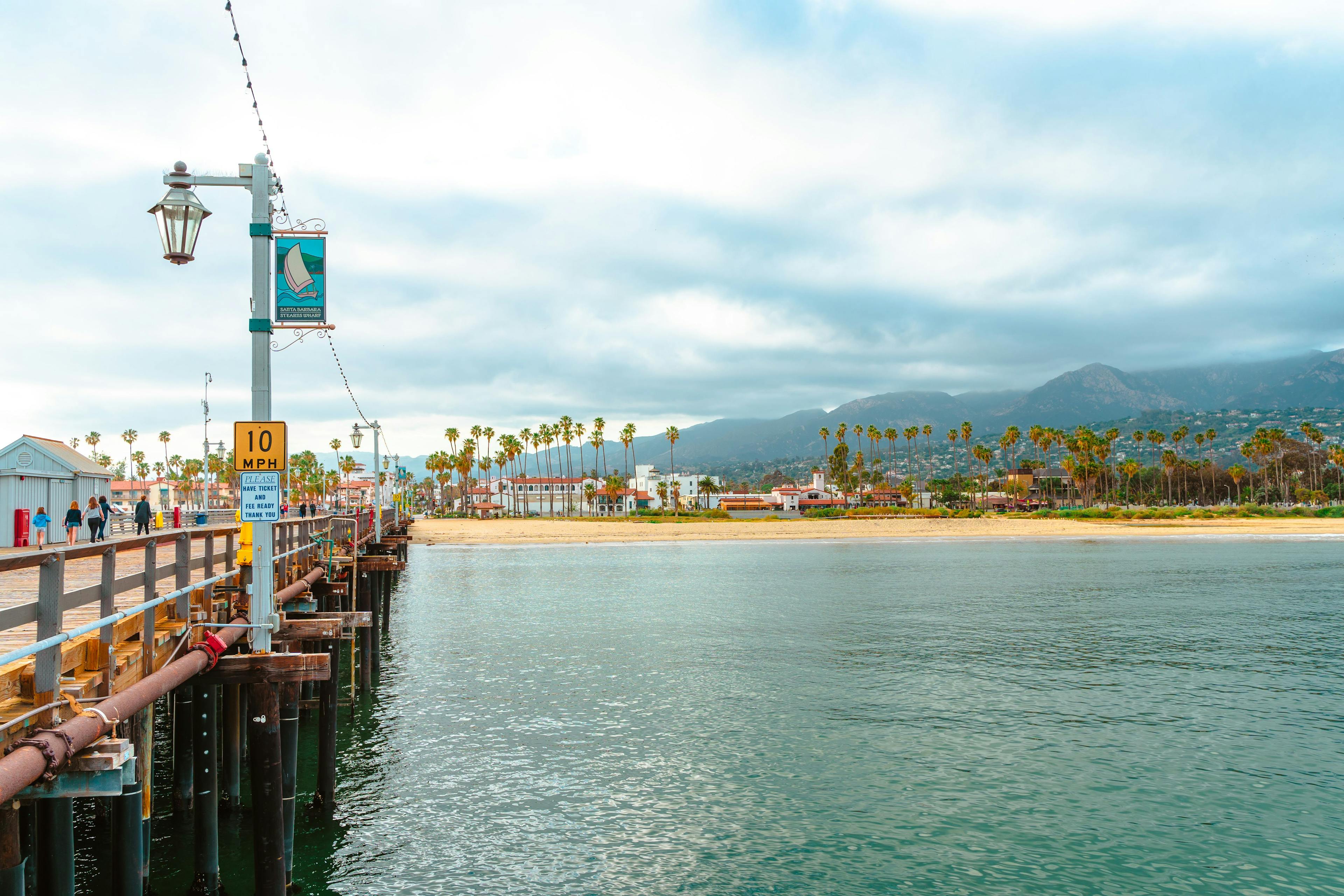 Santa Barbara - best beach town in California 2023 RatePunk